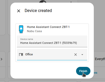 Select the Thread firmware